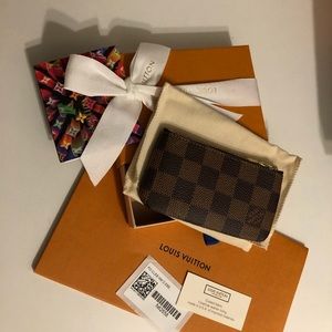 Louis Vuitton Damier Ebene Key Pouch